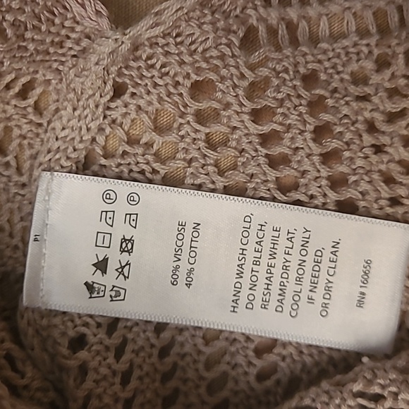 NWT WOMENS JOIE CROCHET SWIM COVER/DRESS SIZE XS - Picture 6 of 6